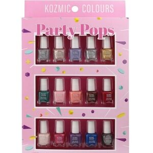 Kozmic Colours Party Pops mini nail polish collection Pops Polish Multicolor